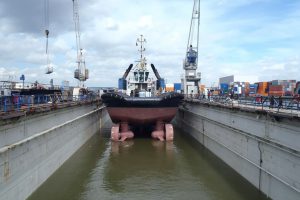 Dry dock repairs
